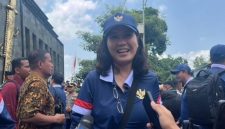 Veronica Tan saat di Magelang 
(Dok. Ist)