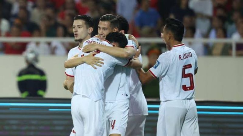 Momen Timnas Indonesia saat berada di lapangan (Dok. Ist)