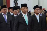 Momen Pelantikan Wiranto sebagai penasihat khusus Presiden (Dok. Ist)