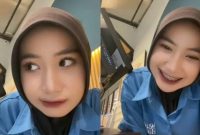 Zahra, sosok dibalik video viral 6 menit 40 detik (Dok. Ist)