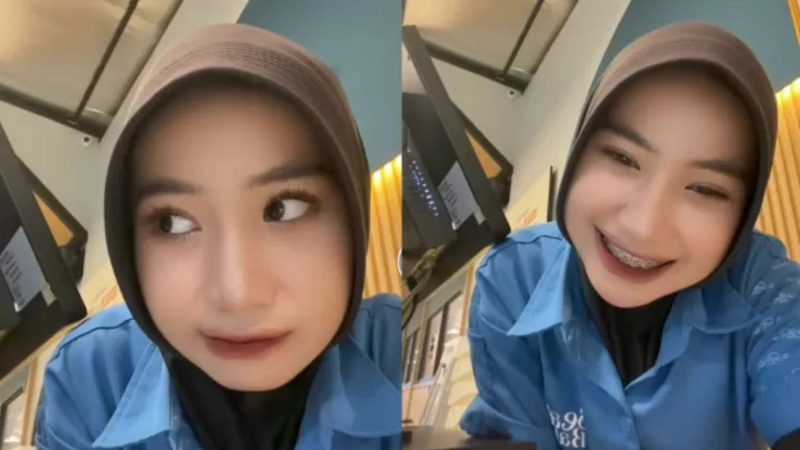 Zahra, sosok dibalik video viral 6 menit 40 detik (Dok. Ist)