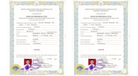 Ijazah SMA (Dok. Ist)