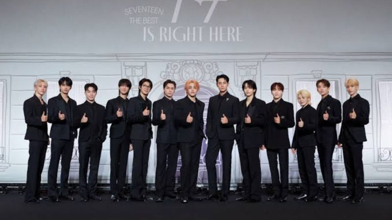 Boyband Seventeen yang akan menggelar konser di JIS (Dok. Ist)