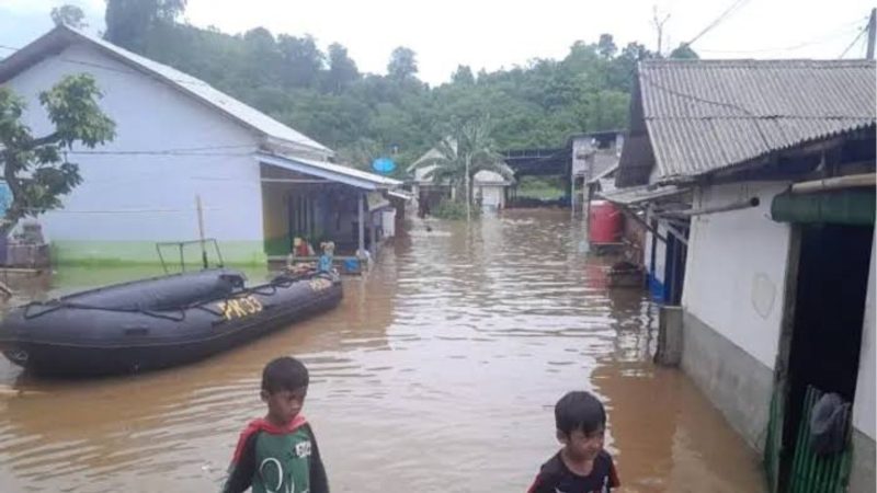 Banjir di Kampung Raas Malang (Dok. Ist)