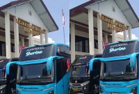 Bus SMK PGRI 2 Ponorogo yang disita Kejaksaan (Dok. Ist)