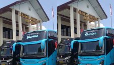 Bus SMK PGRI 2 Ponorogo yang disita Kejaksaan (Dok. Ist)