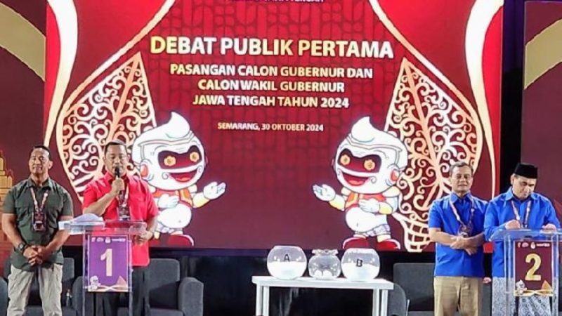 Debat Pilgub Jateng (Dok. Ist)