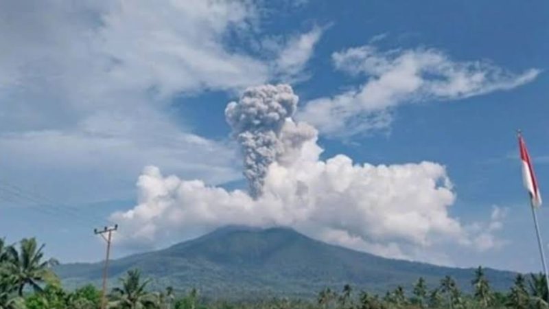 Erupsi Gunung Lewotobi (Dok.ist)