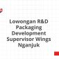 Lowongan R&D Packaging Development Supervisor Wings Nganjuk