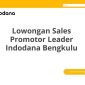 Lowongan Sales Promotor Leader Indodana Bengkulu