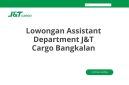 Lowongan Assistant Department J&T Cargo Bangkalan