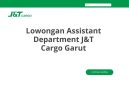 Lowongan Assistant Department J&T Cargo Garut