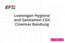 Lowongan Hygiene and Sanitation CGV Cinemas Bandung