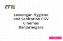 Lowongan Hygiene and Sanitation CGV Cinemas Banjarnegara