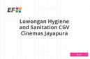 Lowongan Hygiene and Sanitation CGV Cinemas Jayapura