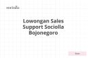 Lowongan Sales Support Sociolla Bojonegoro