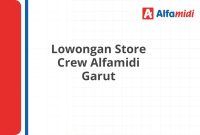 Lowongan Store Crew Alfamidi Garut