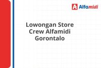 Lowongan Store Crew Alfamidi Gorontalo