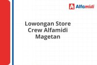 Lowongan Store Crew Alfamidi Magetan