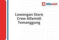 Lowongan Store Crew Alfamidi Temanggung