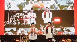 Pramono Anung saat melakukan kampanye Akbar (Dok. Ist)