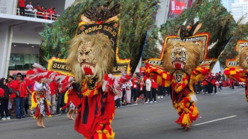 Reog Ponorogo bakal diajukan ke UNESCO sebagai warisan budaya Indonesia 
(Dok. Ist)