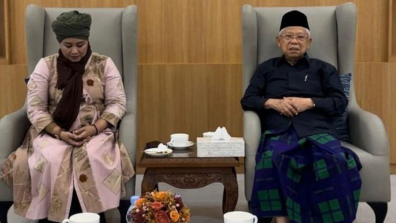 Ma'ruf Amin ajak masyarakat dukung Luluk Lukman dalam Pilkada Jawa Timur 
(Dok. Ist)