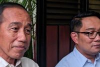 Ridwan Kamil dan Presiden Joko Widodo 
(Dok. Ist)