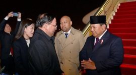 Presiden Prabowo Subianto saat kunjungan kerja di Beijing didampingi sang putra
(Dok. Ist)