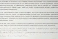 Apa Syarat yang Belum Dipenuhi Taliban Sehingga Mereka Belum Mendapatkan Pengakuan De Jure? Ini Faktanya! (Dok. Ist)