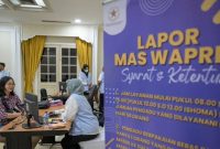 Pemerintah saat melayani masyarakat yang menggunakan layanan Lapor Mas Wapres (Dok. Ist)