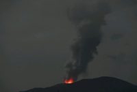 Gunung Ibu di Halmahera Barat Erupsi (Dok. Ist)