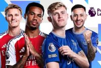 Prediksi Skor Arsenal vs Everton, English Premier League Musim 2024-2025, 14 Desember 2024
