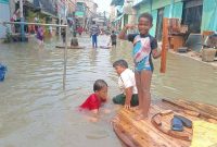 Banjir Rob di Muara Angke (Dok. Ist)