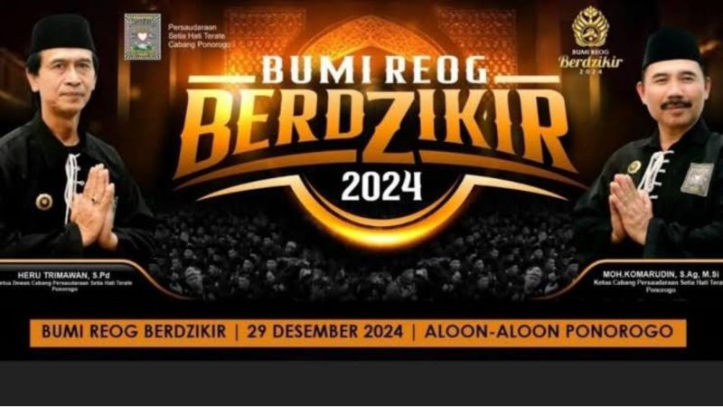 Bumi Reyog Berdzikir 2024 (Dok. Ist)