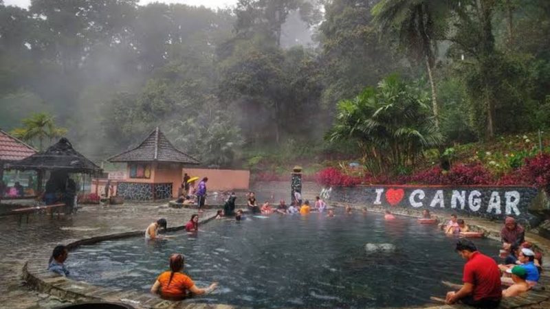 Pemandian Air Panas Cangar Kota Batu Ditutup Sementara (Dok. Ist)