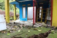 Kerusakan rumah warga di lahan (Dok. Ist)