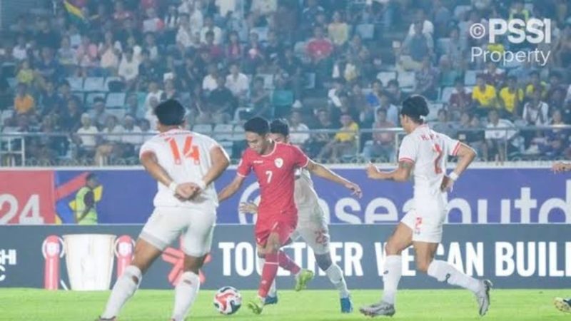 Laga Indonesia vs Myanmar (Dok. Ist)