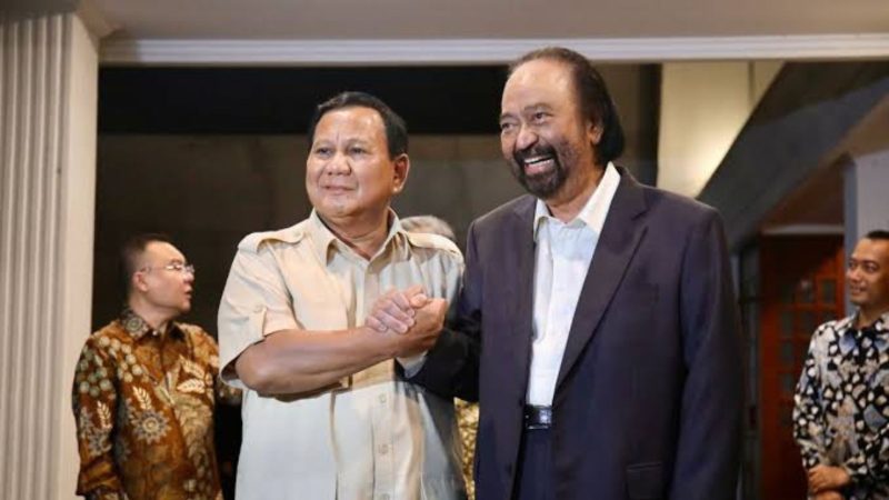 Hubungan Surya Paloh dan Prabowo Subianto (Dok. Ist)