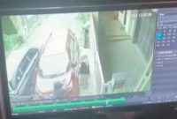 Rekaman CCTV penculikan di Antapani 
(Dok. Ist)