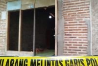 Rumah pelaku  pembunuhan ayah kandung sendiri yang diduga ODGJ 
(Dok. Ist)