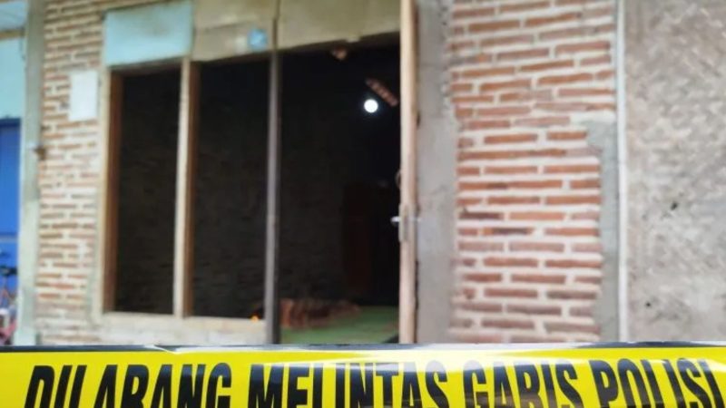 Rumah pelaku  pembunuhan ayah kandung sendiri yang diduga ODGJ 
(Dok. Ist)