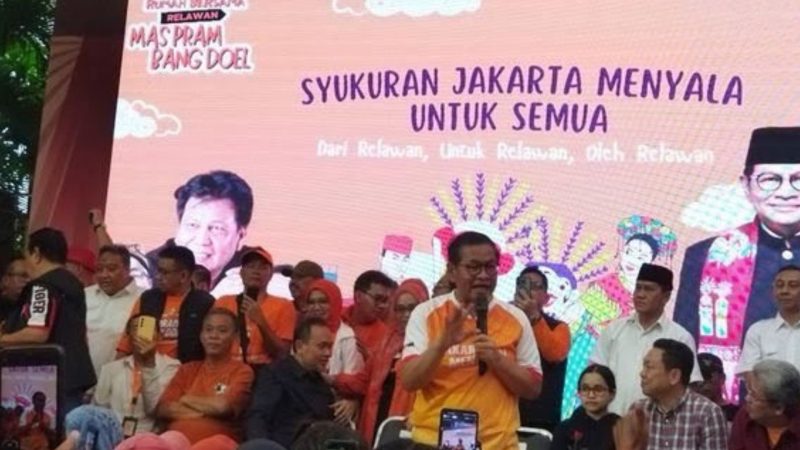 Syukuran kemenangan Pramono Rano
(Dok. Ist)