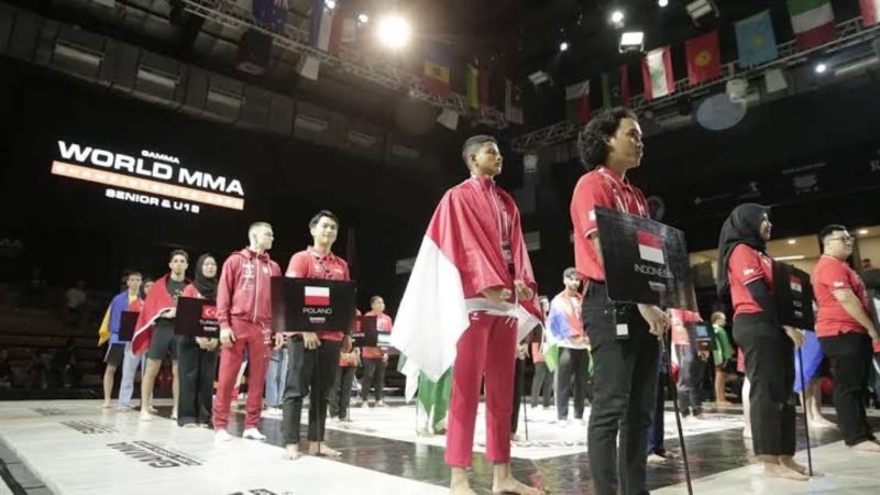 Final Kejuaraan Dunia MMA U-18 GAMMA 2024 (Dok. Ist)