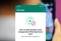 Cara Memperbaiki WA yang Kena Spam