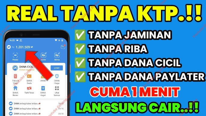 Cara Pinjam Uang di DANA