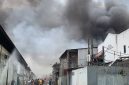 Gudang mainan terbakar ( Dok. Ist)