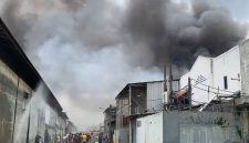 Gudang mainan terbakar ( Dok. Ist)