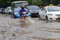 Mobil yang terendam banjir (Dok. Ist)