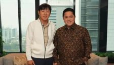 Potret Shin Tae-yong dan Erick Thohir (Dok. Ist)